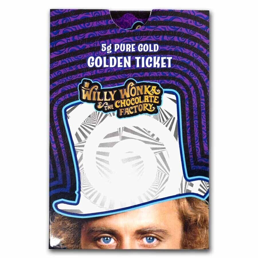 PAMP Suisse Willy Wonka Golden Ticket 5g Gold Bar (99.99%) - Image 5