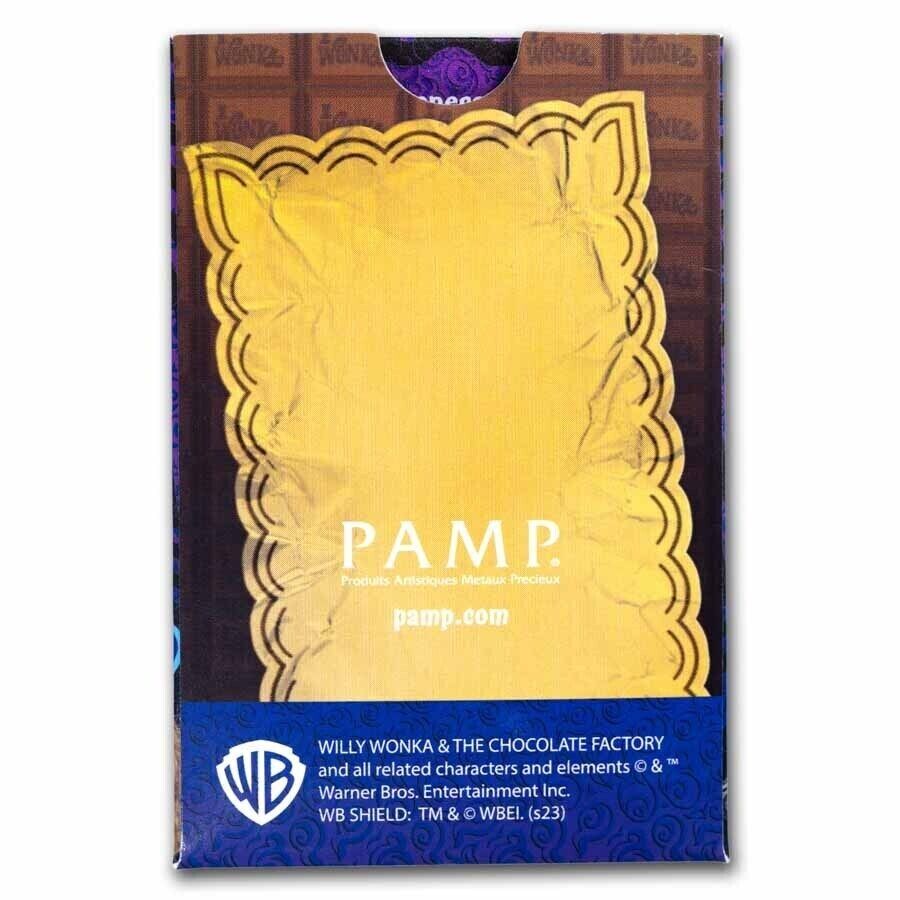 PAMP Suisse Willy Wonka Golden Ticket 5g Gold Bar (99.99%) - Image 6