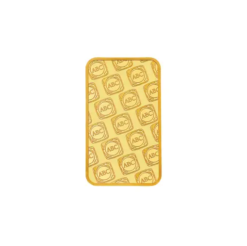 1g ABC Bullion Gold Minted Tablet Bar 99.99% Gold - Image 4