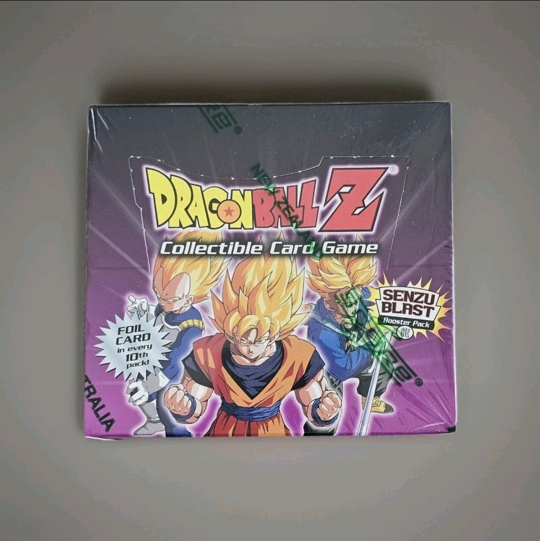 Dragon Ball Z DBZ CCG Trunks Saga Senzu Blast Booster Box Purple NEW SEALED - Image 4