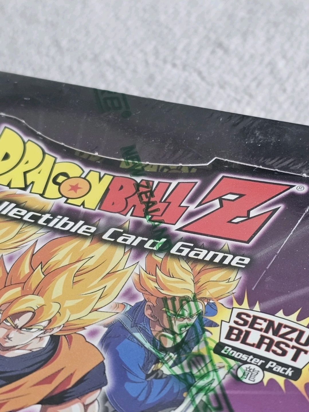 Dragon Ball Z DBZ CCG Trunks Saga Senzu Blast Booster Box Purple NEW SEALED - Image 5