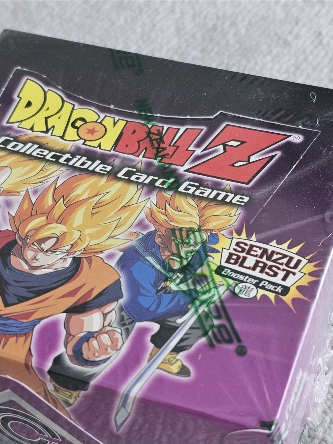 Dragon Ball Z DBZ CCG Trunks Saga Senzu Blast Booster Box Purple NEW SEALED - Image 6