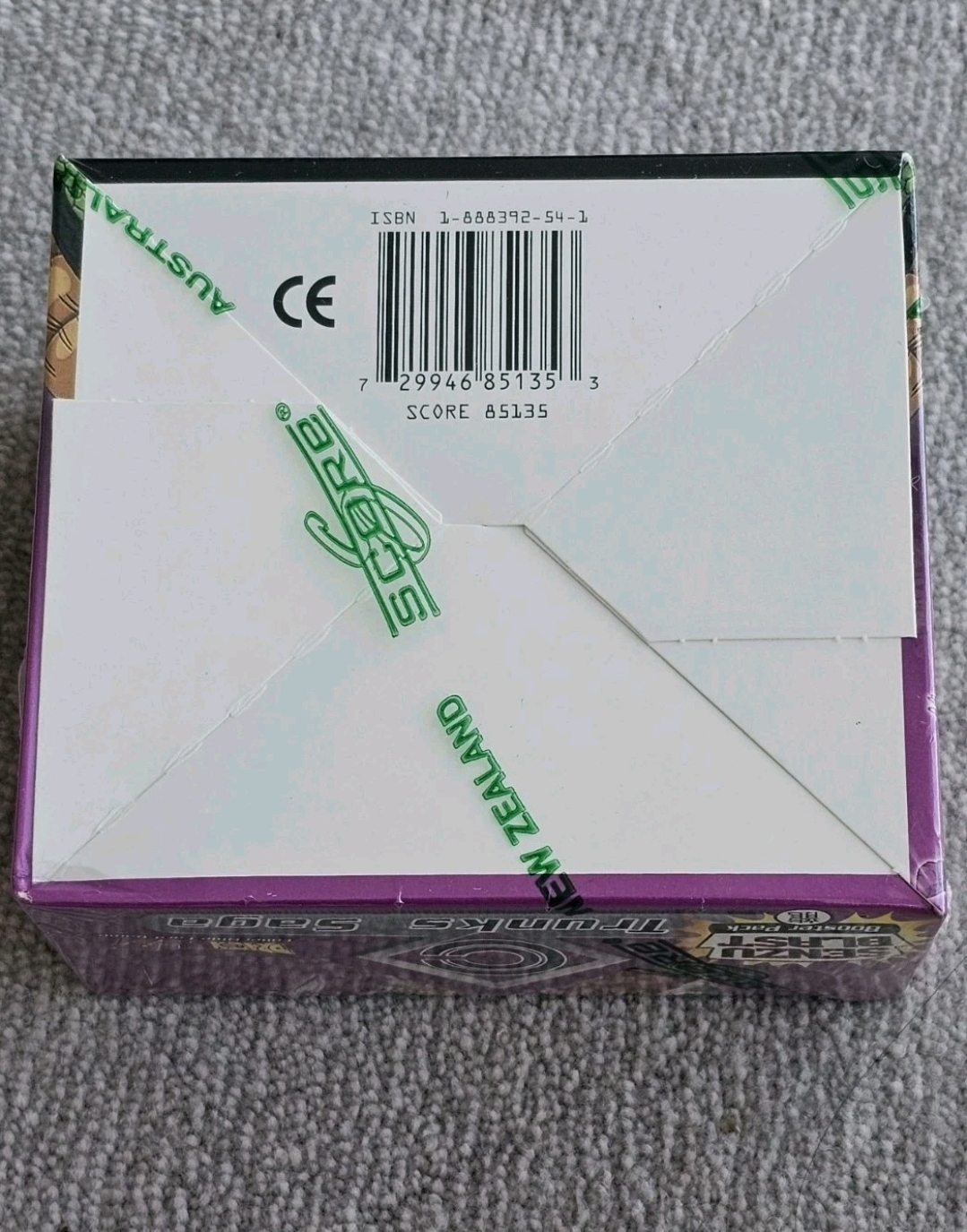 Dragon Ball Z DBZ CCG Trunks Saga Senzu Blast Booster Box Purple NEW SEALED - Image 8